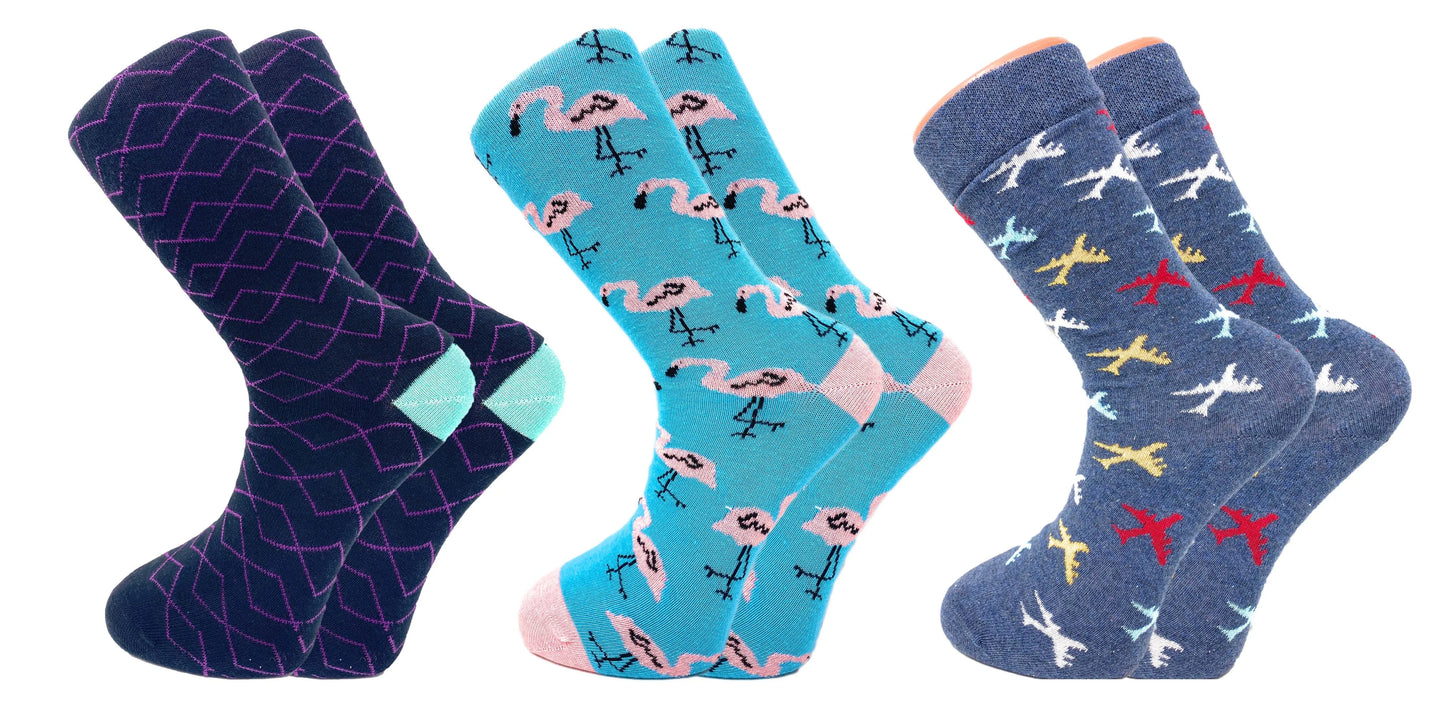 Cotton Crew Dress Socks