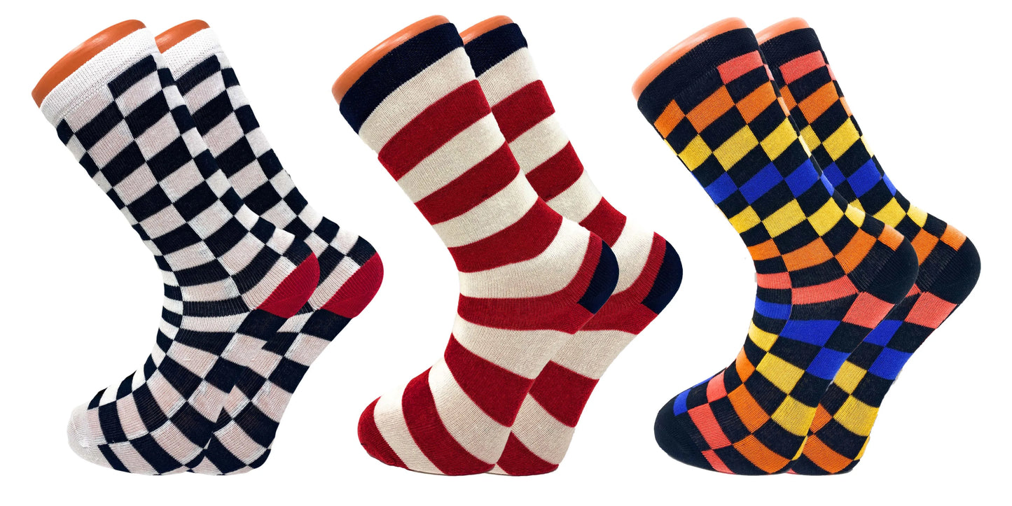 Cotton Crew Dress Socks