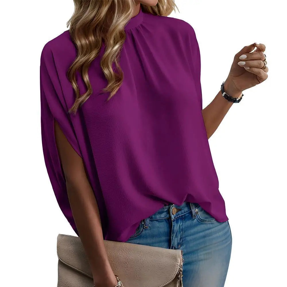 Women's Casual Tie Back Blouse