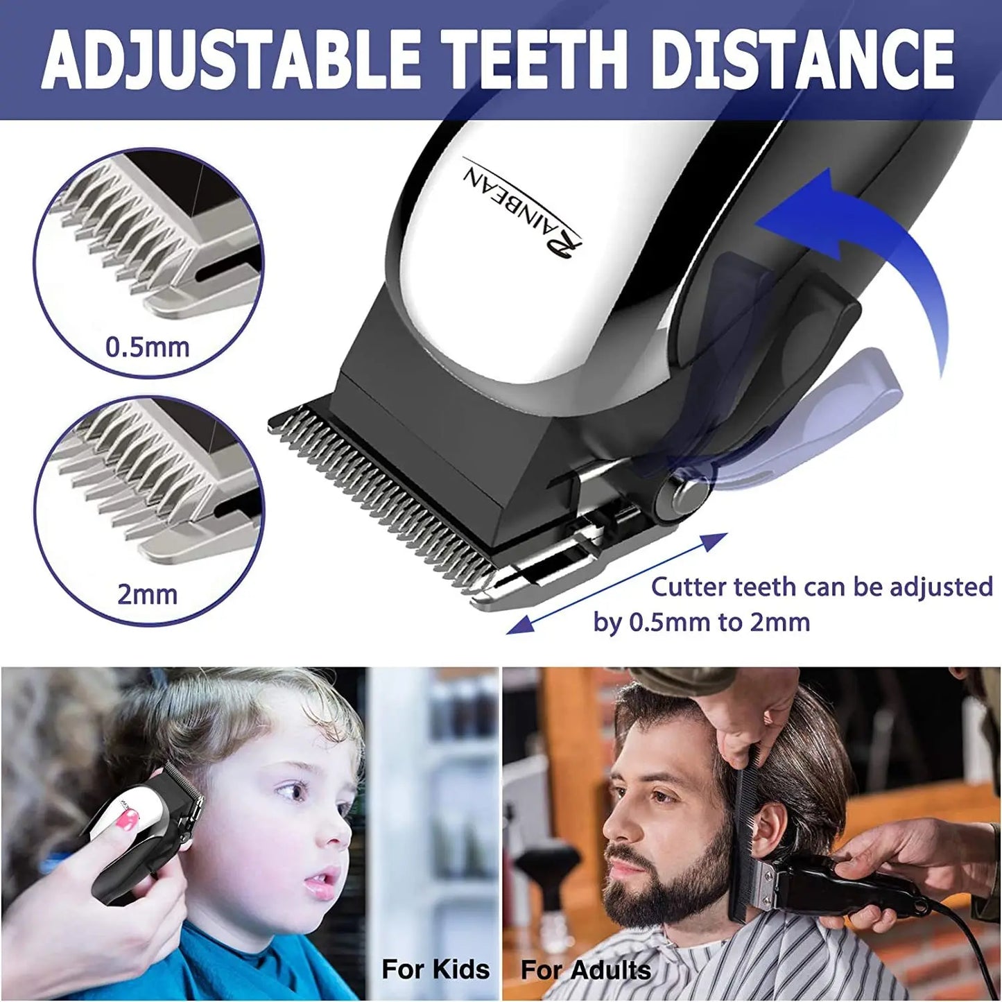 Trimming Kit Beard Clipping Hair Clippers Corded Complete Hair for Men