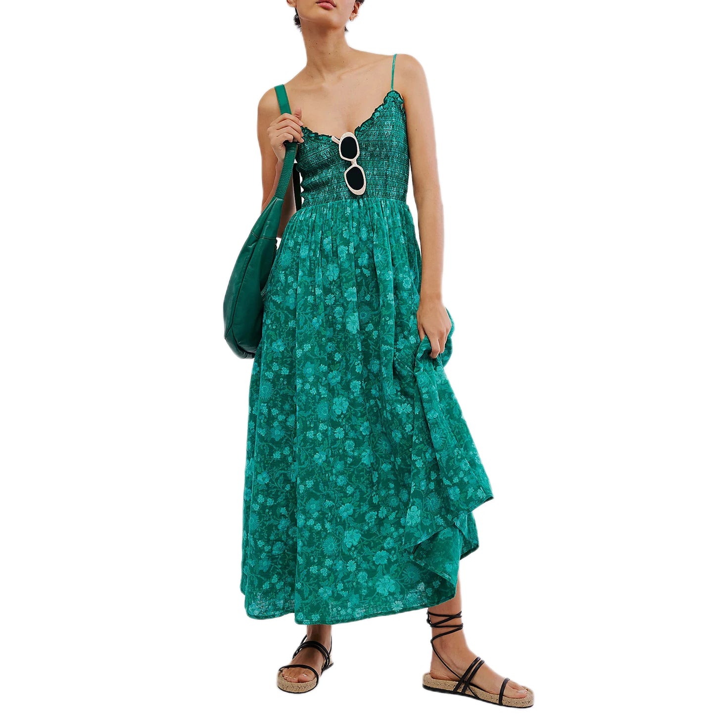 Elegant A-Line Maxi Dress