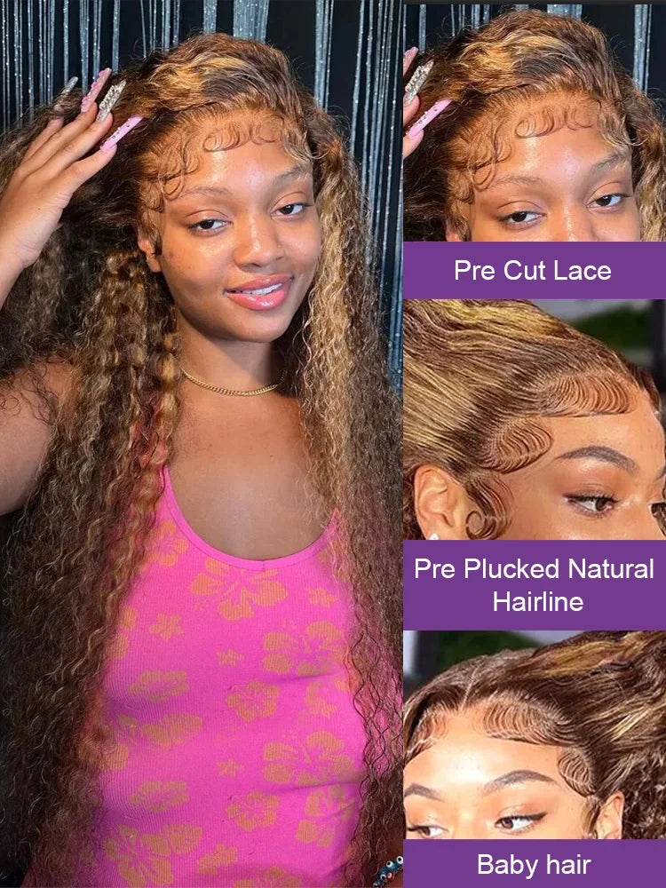 Loose Deep Human Hair Wave Wig