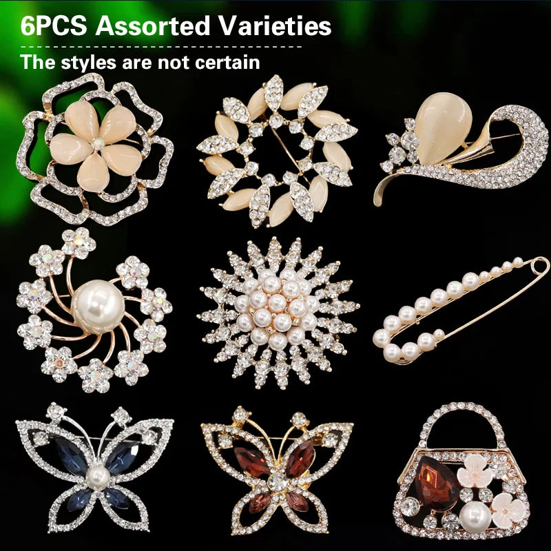 Elegant Metal Brooch
