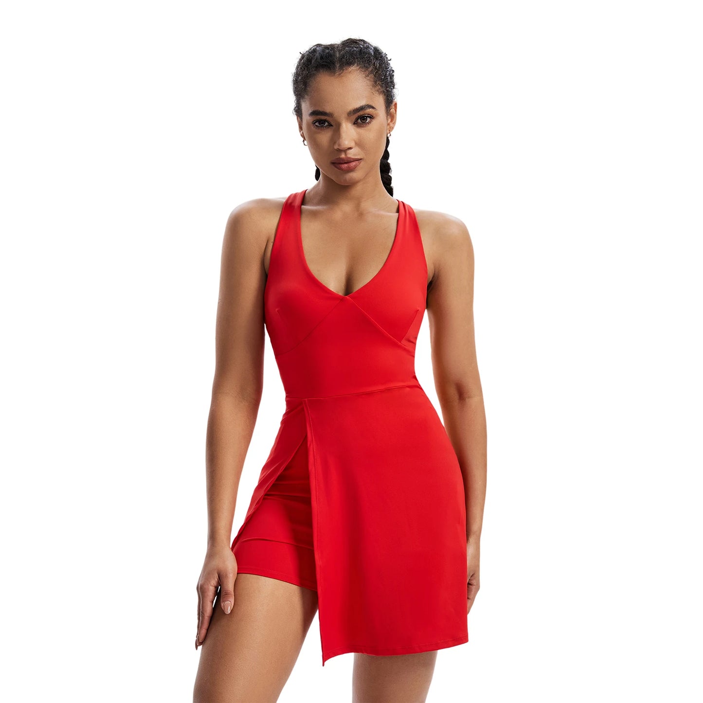 Workout Dress Built-in Shorts