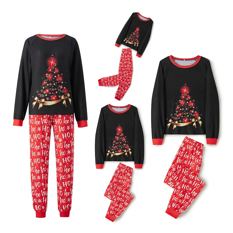 Family Christmas Pajamas Sets for Winter