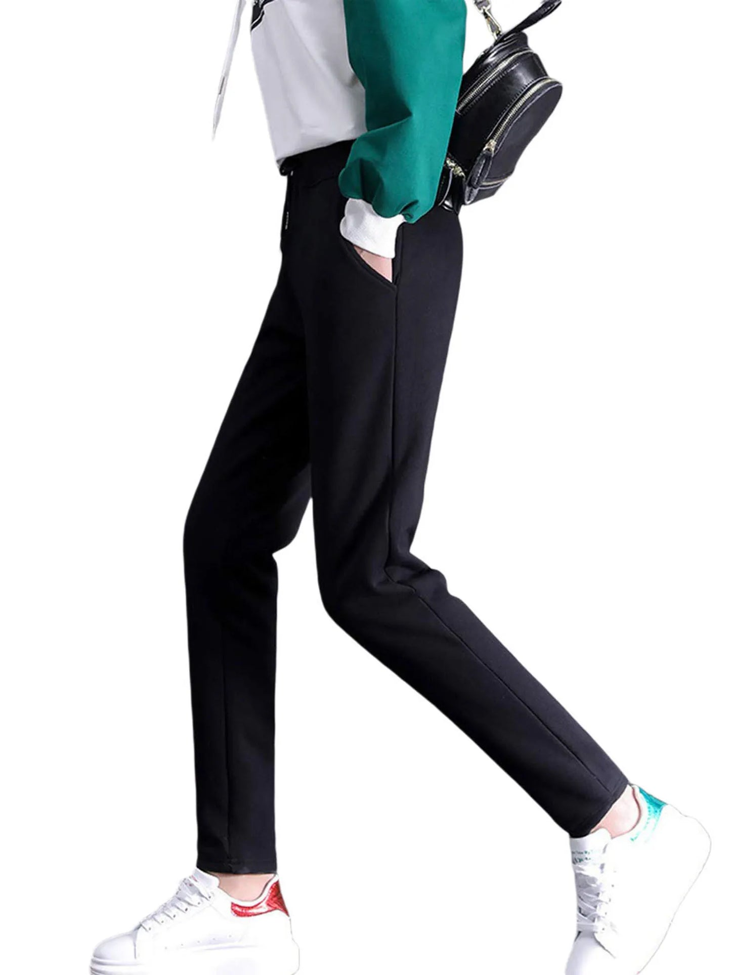 Women Fleece-Lined Jogger Pants