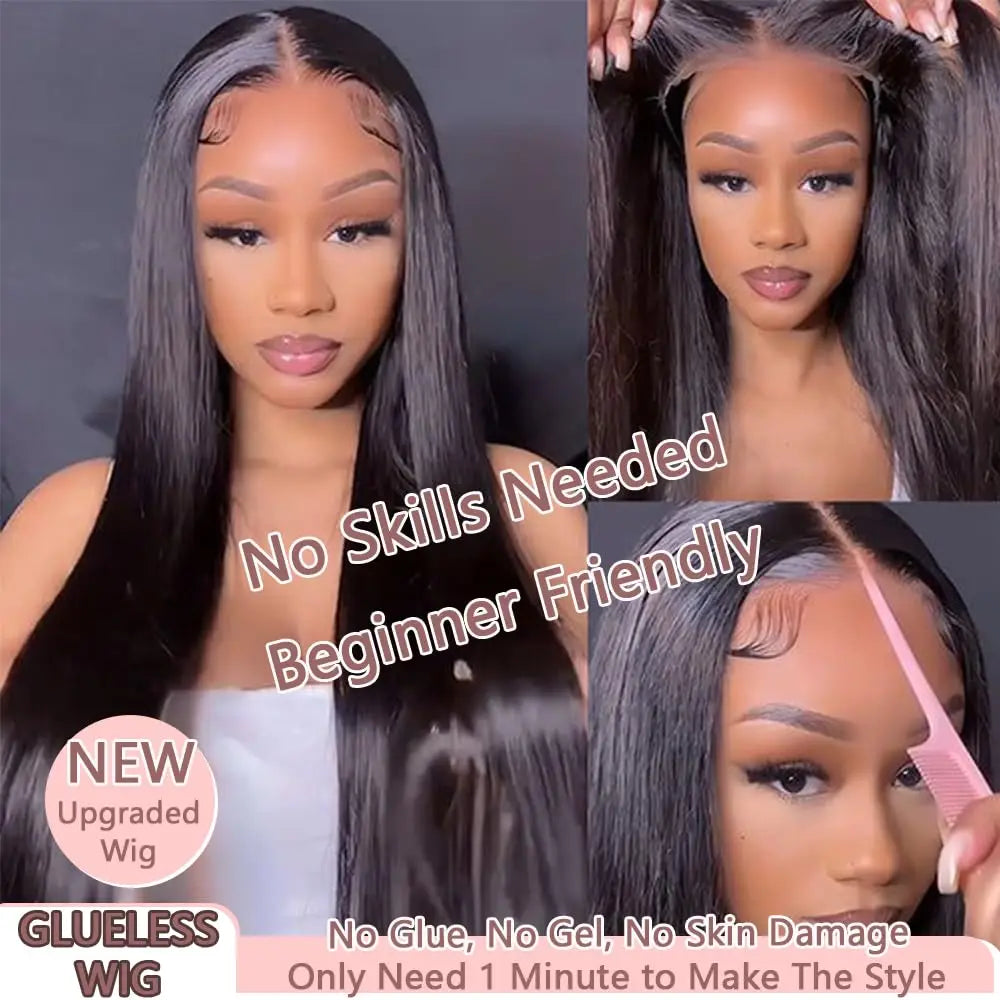 Brazilian Glueless Wig Human Hair