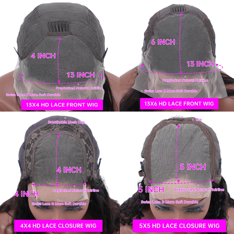 Body Wave Human Hair Wigs