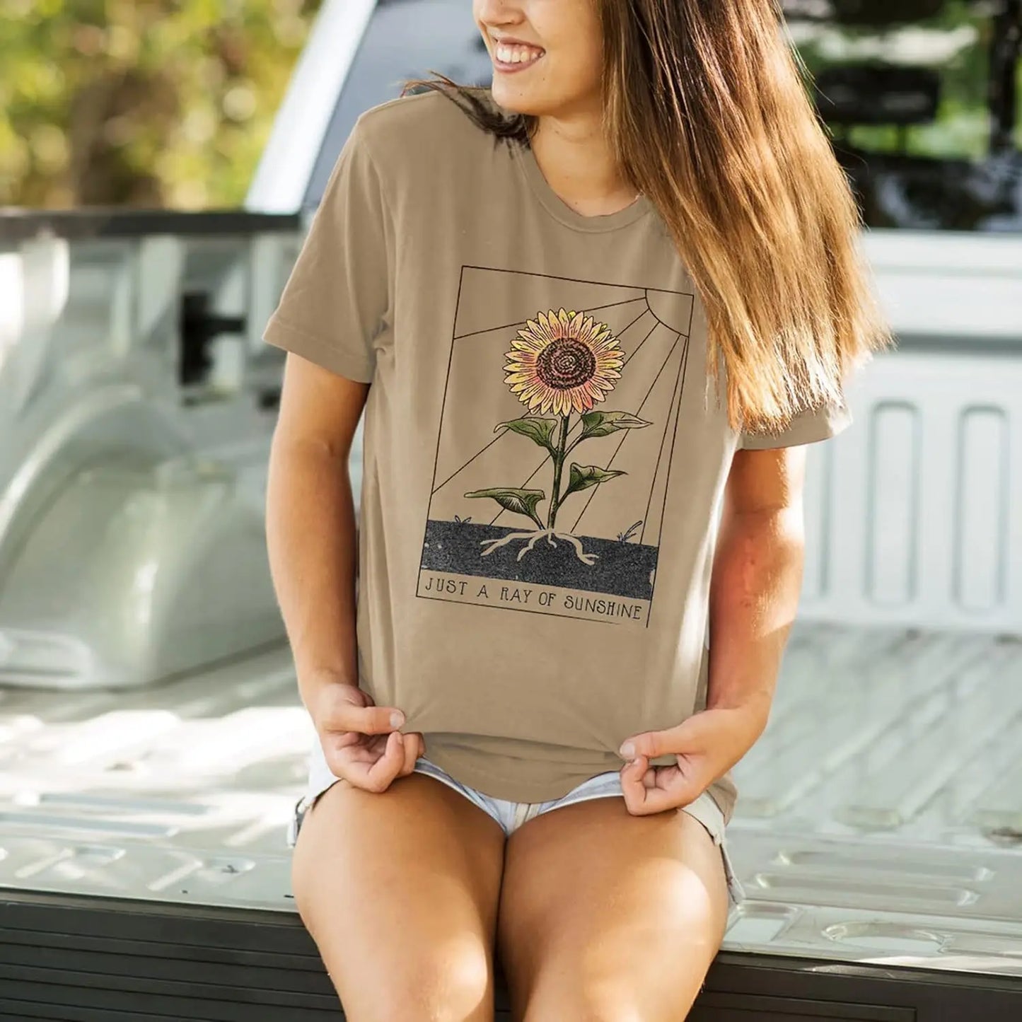 Womens Print Casual Tee