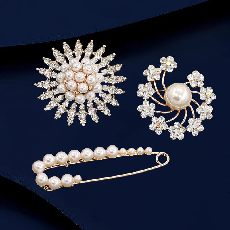 Elegant Metal Brooch