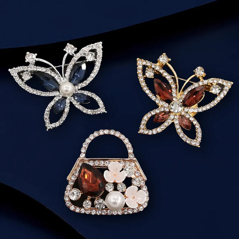 Elegant Metal Brooch