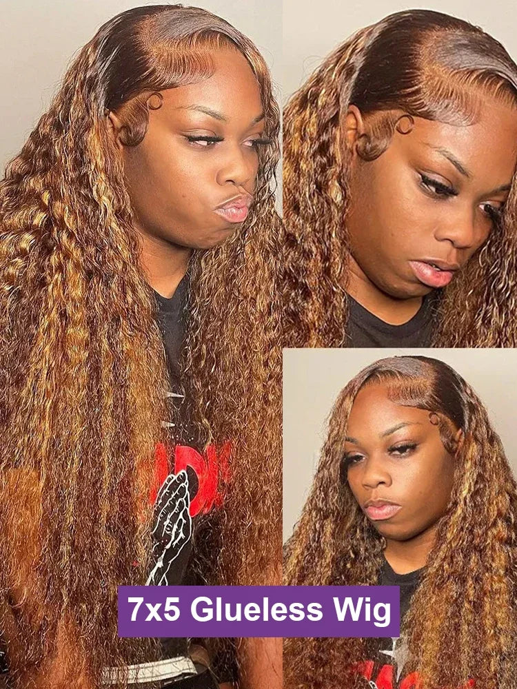 Loose Deep Human Hair Wave Wig
