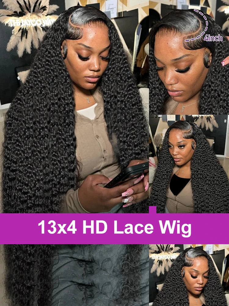 Loose Water Curly Human Hair Wig