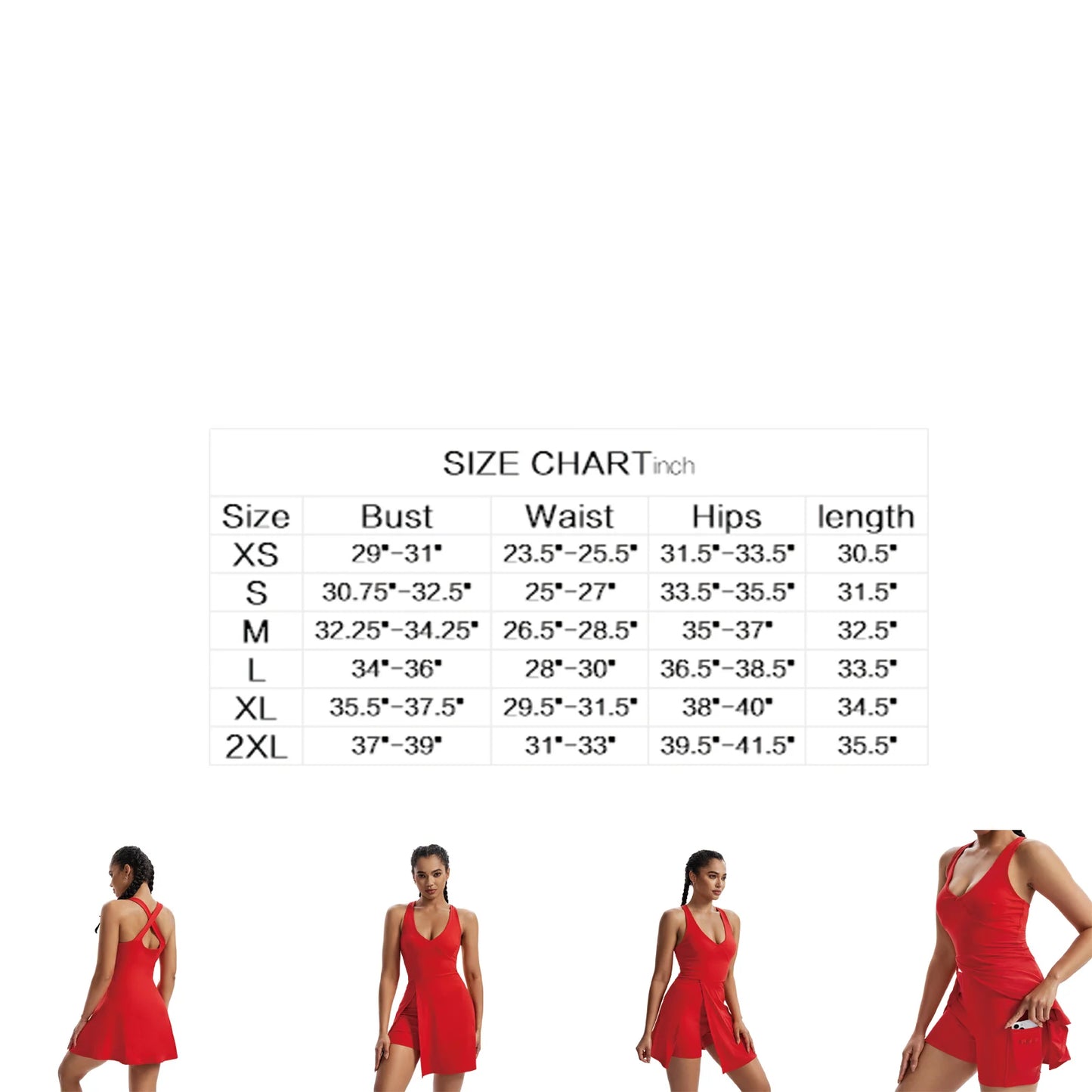 Workout Dress Built-in Shorts
