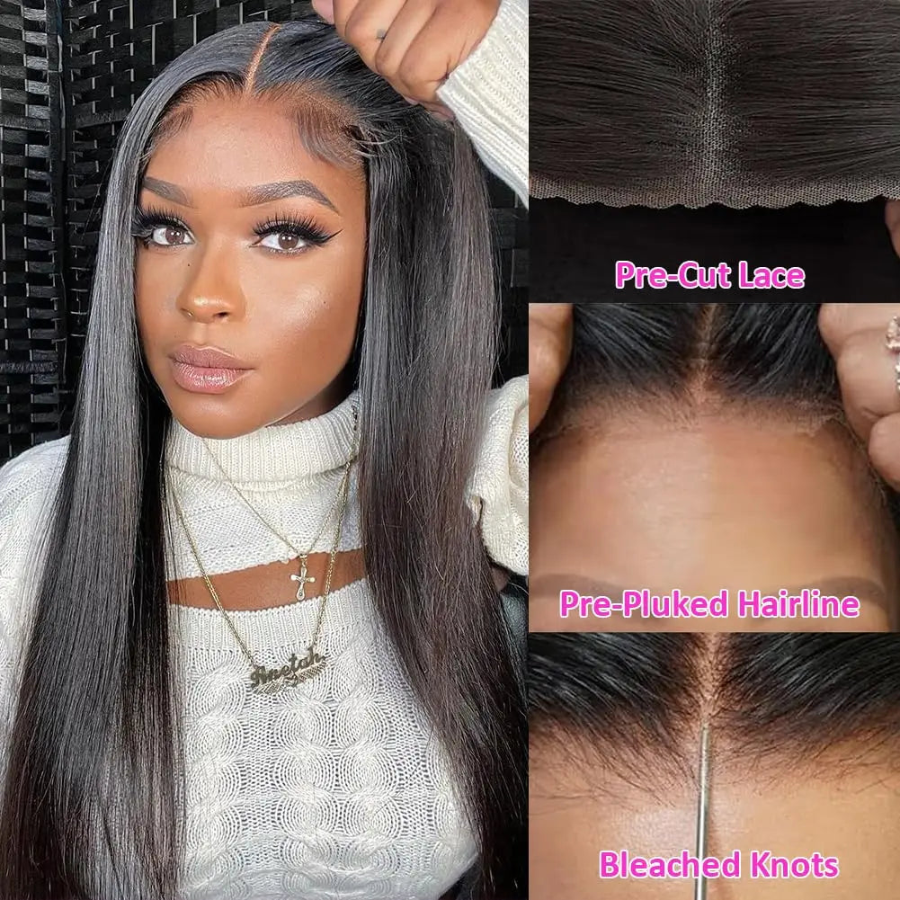 Brazilian Glueless Wig Human Hair