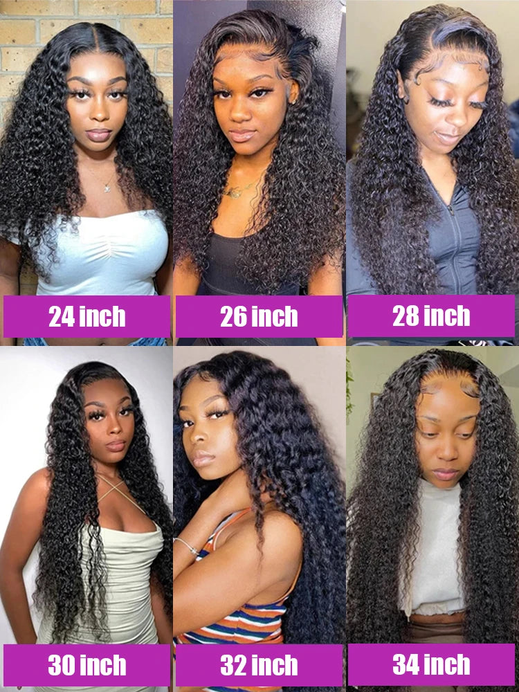 Loose Water Curly Human Hair Wig