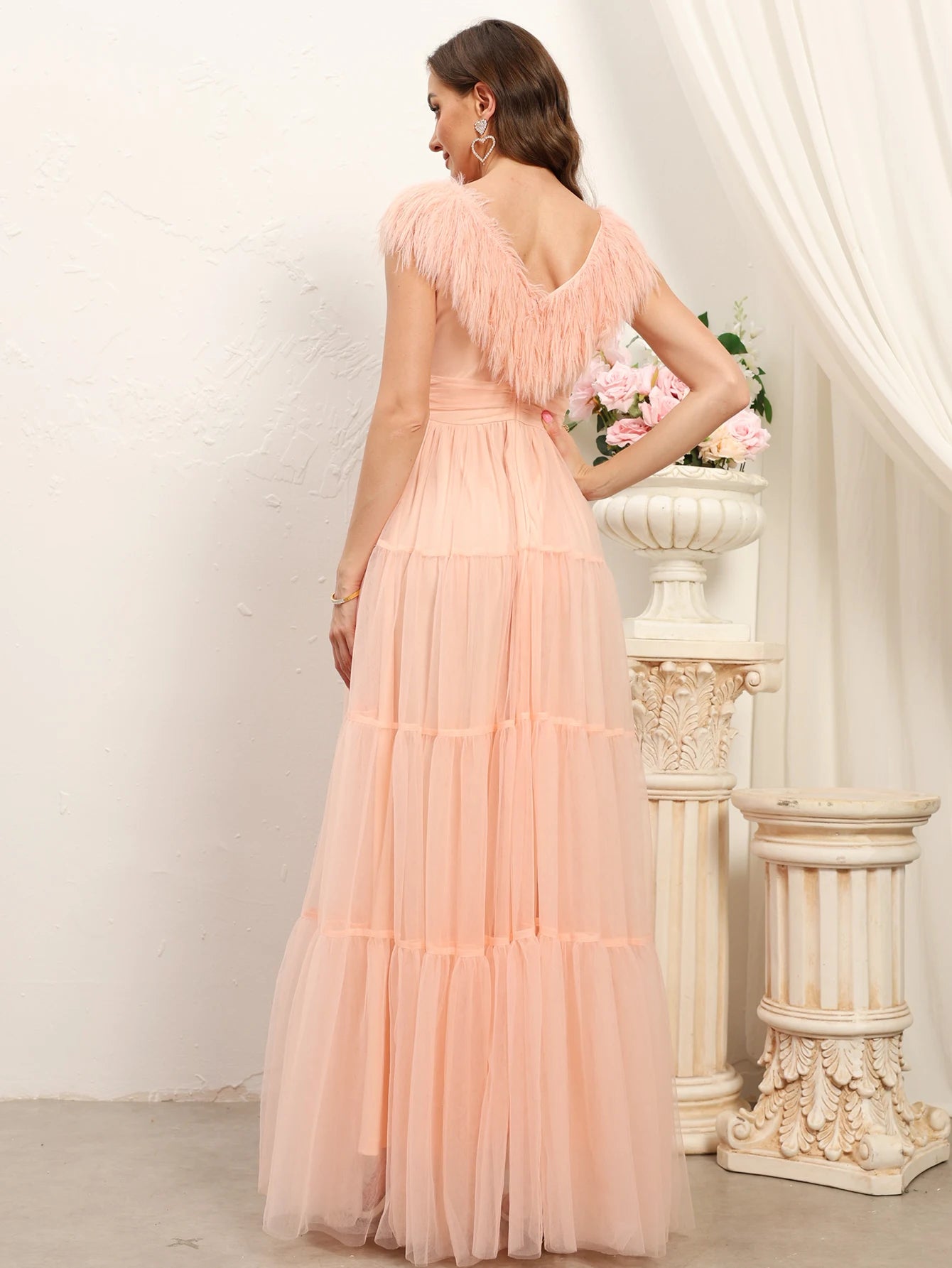 Elegant Pink Prom Dresses For Formal Occasions Spaghetti Straps Floor-Length Wedding Party Dress Evening Wear Robes Vestidos