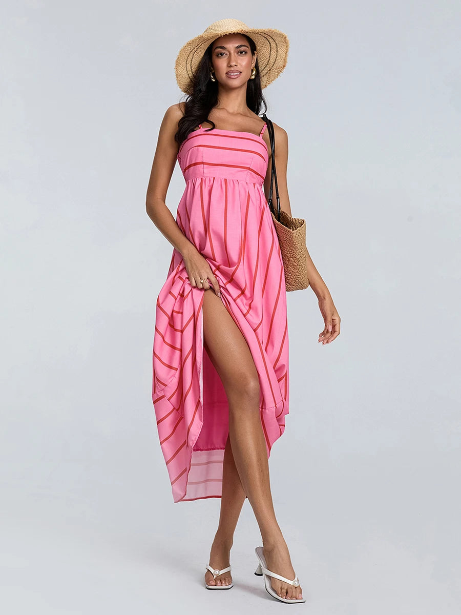Boho Maxi Off Shoulder Ruffle Floral Print Dress