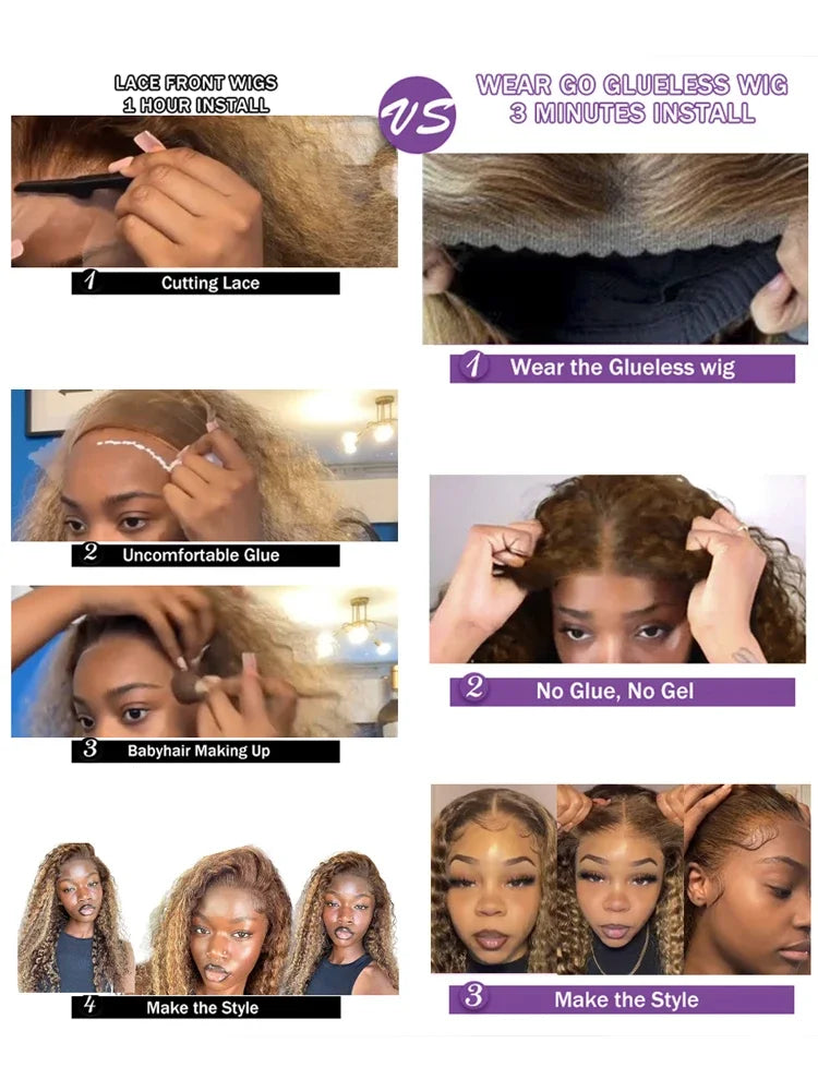 Loose Deep Human Hair Wave Wig