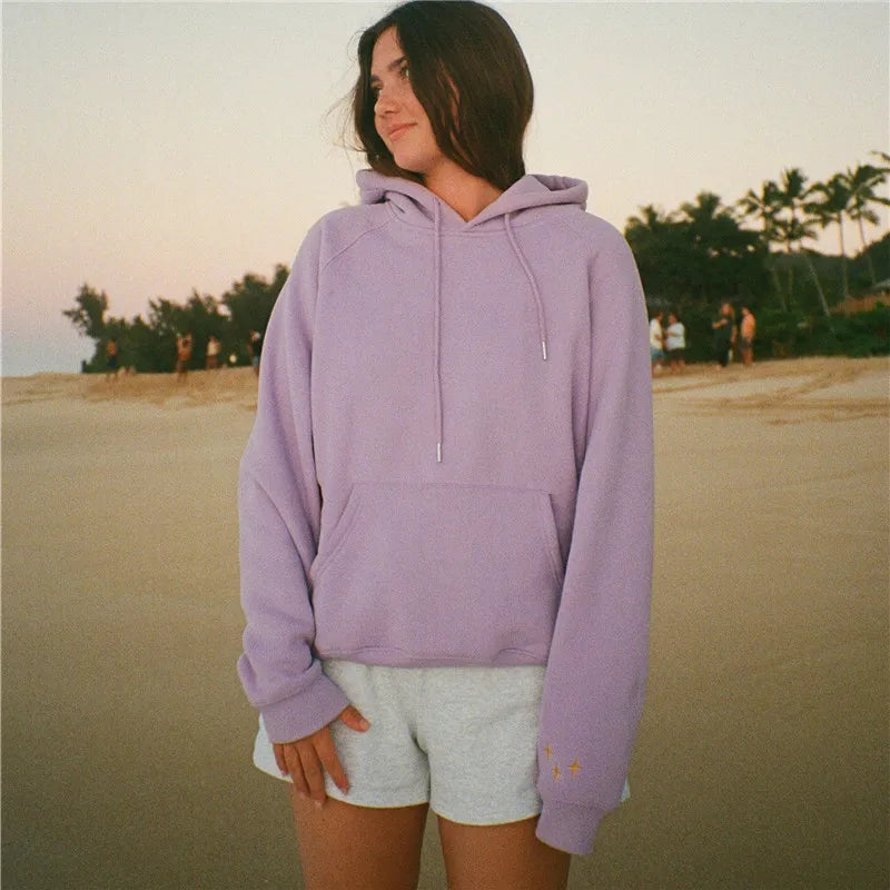 Print Hoodies Vintage Oversized