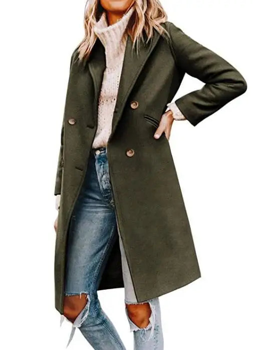 Lady Trench Peacoat