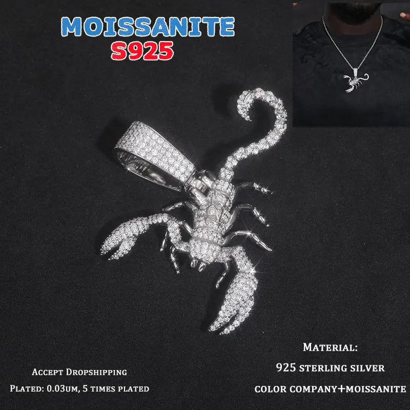 TUHE Unisex Scorpion Pendant