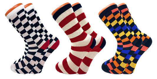 Cotton Crew Dress Socks