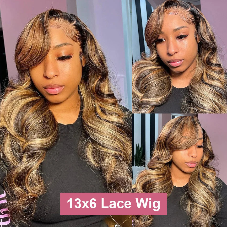 Ombre Body Wave Wigs For Women