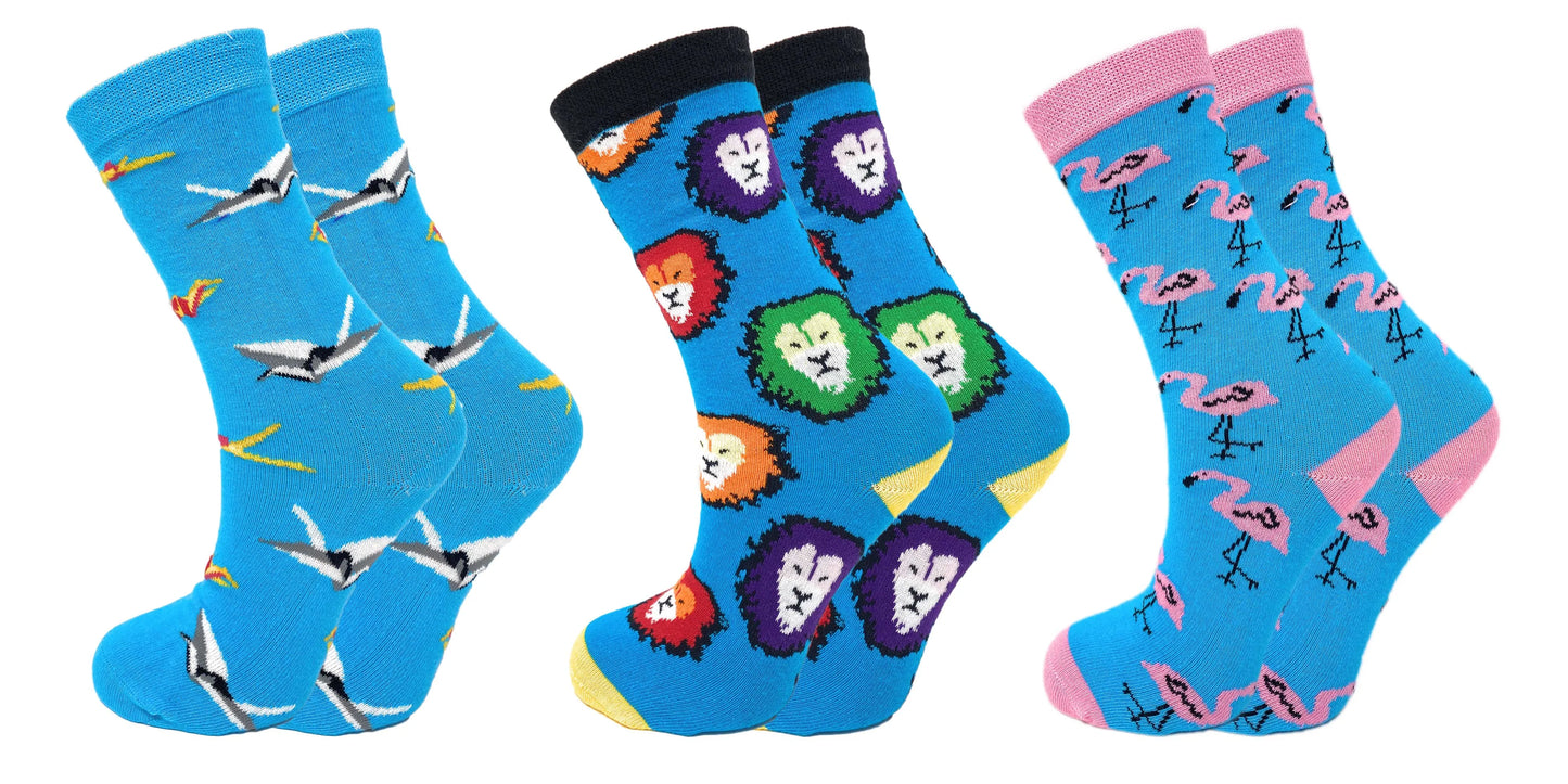 Cotton Crew Dress Socks