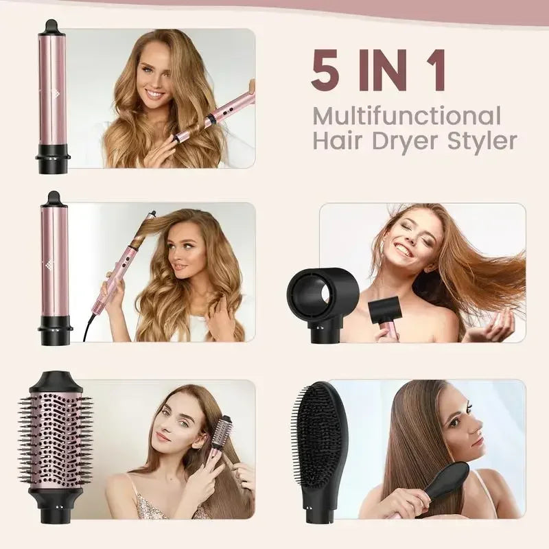 5 in 1 Curling Wand Set