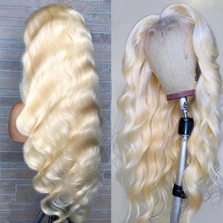 Blonde Body Wave Lace Front For Black Women